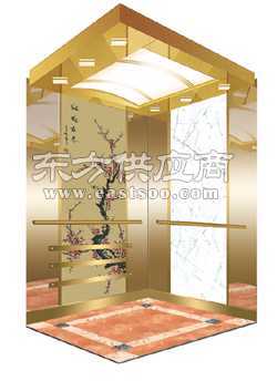 生产彩色不锈钢电梯装饰板 供应不锈钢制品镀钛图片